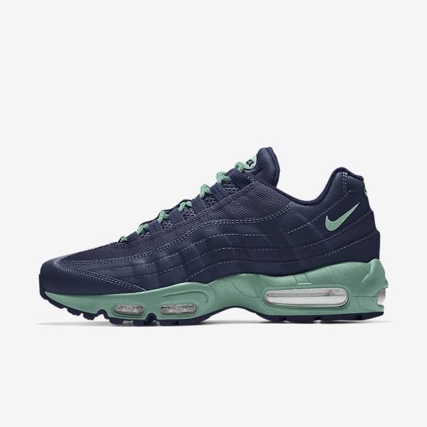 Men\'s Nike Air Max 95 By You Custom Trainers Multicolor | NK245UKE