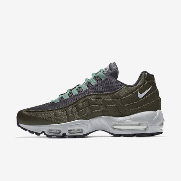 Men\'s Nike Air Max 95 By You Custom Trainers Multicolor | NK304VTG