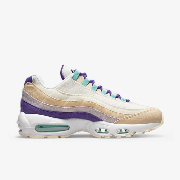 Men's Nike Air Max 95 SE Trainers Turquoise | NK539WSM