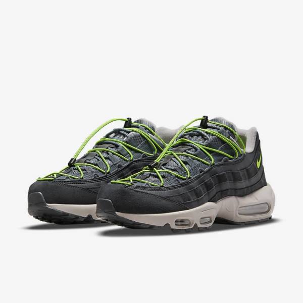 Men's Nike Air Max 95 Trainers Grey | NK823EHO