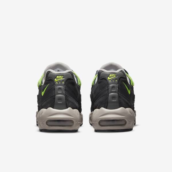 Men's Nike Air Max 95 Trainers Grey | NK823EHO