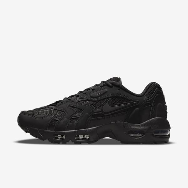 Men\'s Nike Air Max 96 2 Trainers Black | NK846NOQ