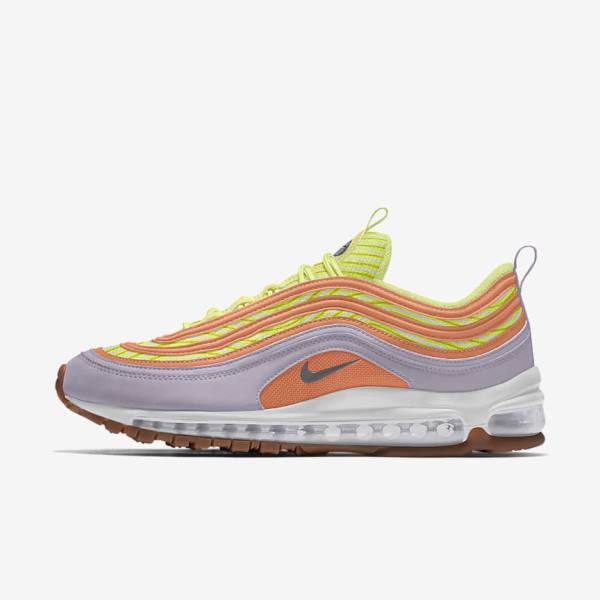 Men\'s Nike Air Max 97 By You Custom Trainers Multicolor | NK587VHE