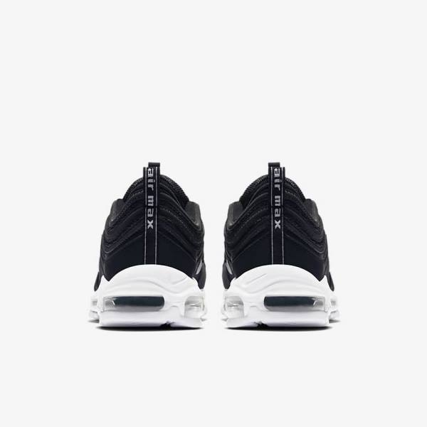 Men's Nike Air Max 97 Trainers Black / White | NK193KBT