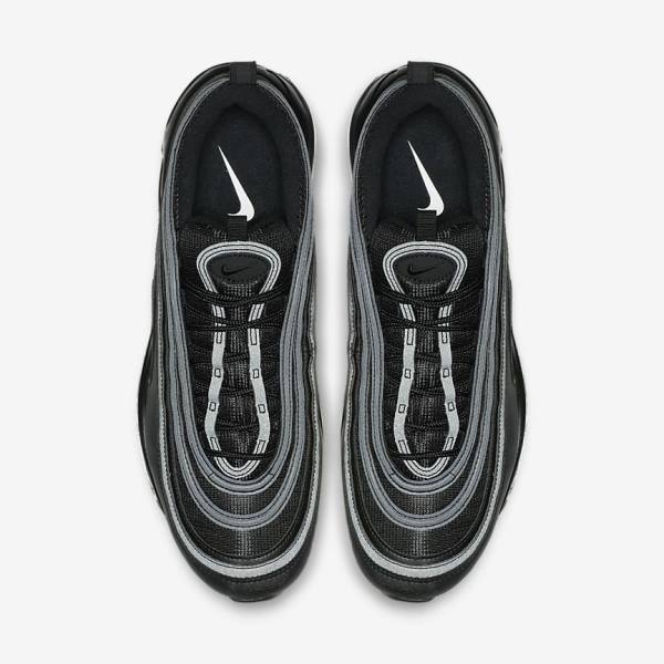 Men's Nike Air Max 97 Trainers Black / White | NK347DWN