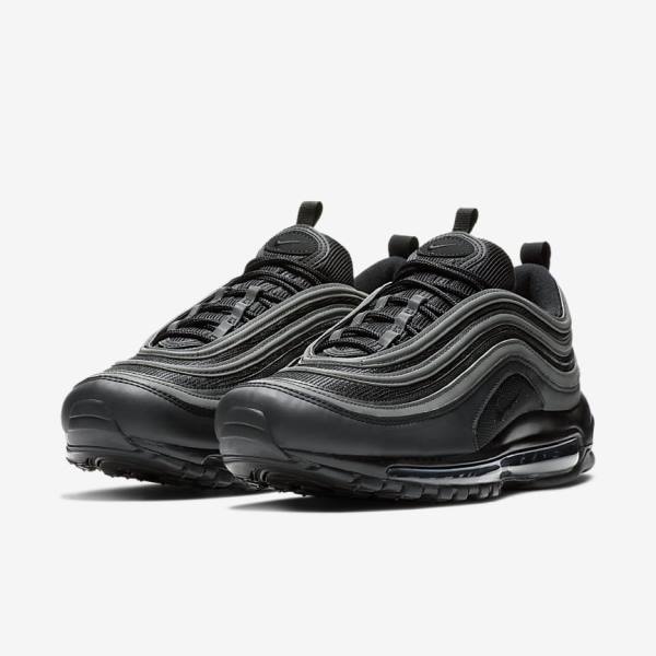 Men's Nike Air Max 97 Trainers Black / White | NK347DWN