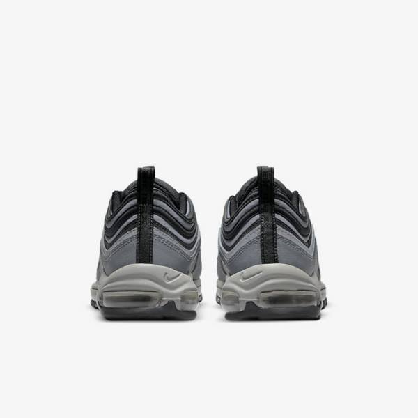 Men's Nike Air Max 97 Trainers Grey / Dark Grey / Black | NK982EYW