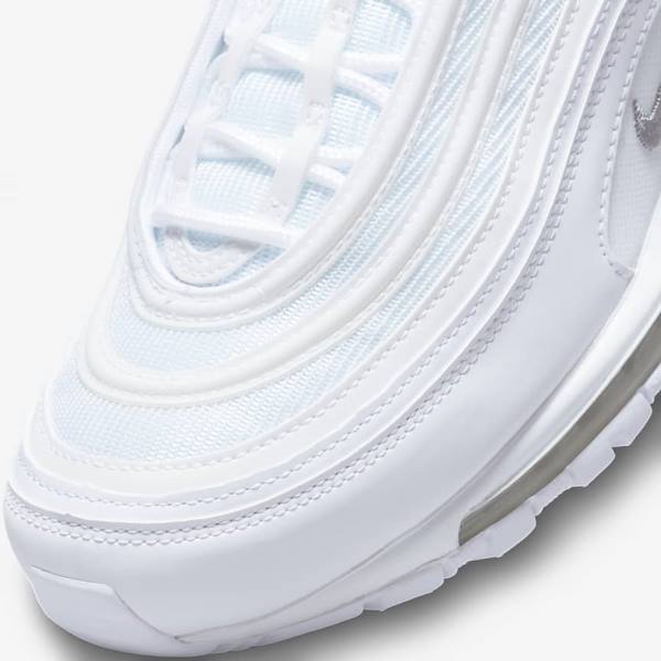 Men's Nike Air Max 97 Trainers White / Black / Grey | NK650GCF