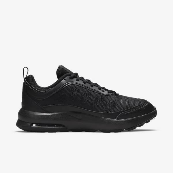 Men's Nike Air Max AP Trainers Black | NK673XPM