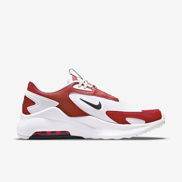 Men's Nike Air Max Bolt Trainers White / Red / Black | NK274PMU