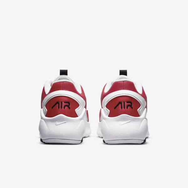 Men's Nike Air Max Bolt Trainers White / Red / Black | NK274PMU