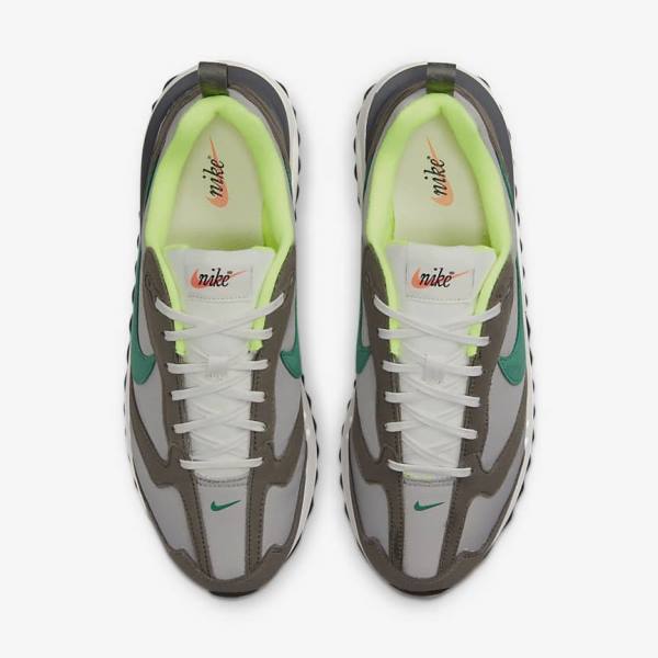 Men's Nike Air Max Dawn Trainers Olive Grey | NK826PRB