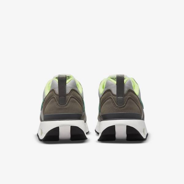 Men's Nike Air Max Dawn Trainers Olive Grey | NK826PRB