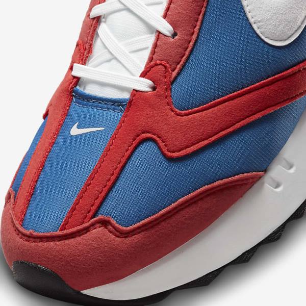 Men's Nike Air Max Dawn Trainers Royal / Red / Light Beige / White | NK564JGH