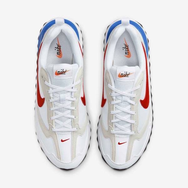 Men's Nike Air Max Dawn Trainers White / Blue / Black / Red | NK053ZMW