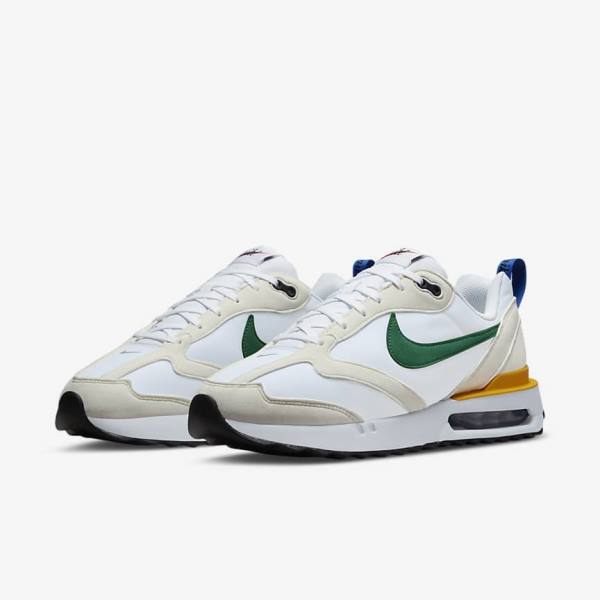 Men's Nike Air Max Dawn Trainers White / Gold | NK602QUS