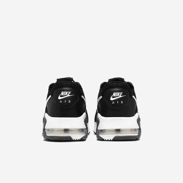 Men's Nike Air Max Excee Trainers Black / Dark Grey / White | NK809GKC