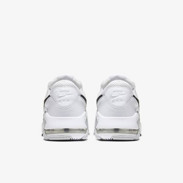 Men's Nike Air Max Excee Trainers White / Platinum / Black | NK835NBC