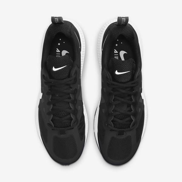 Men's Nike Air Max Genome Trainers Black / Dark Grey / White | NK364CSU