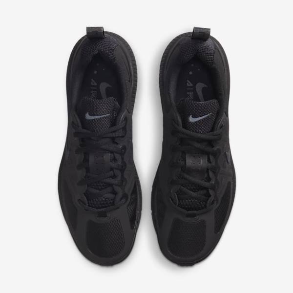 Men's Nike Air Max Genome Trainers Black / Dark Grey | NK523YXQ