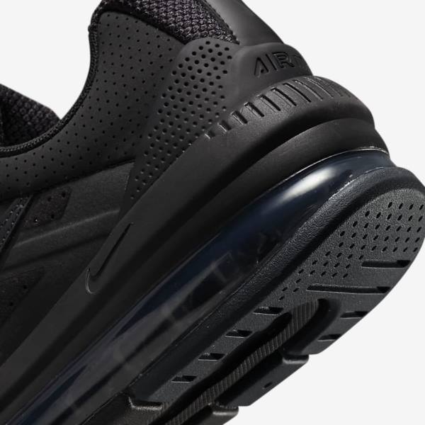 Men's Nike Air Max Genome Trainers Black / Dark Grey | NK523YXQ