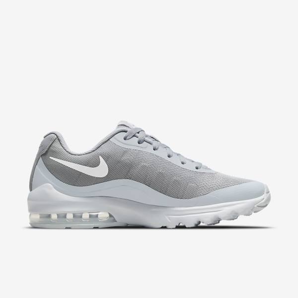 Men's Nike Air Max Invigor Trainers Grey / White | NK352ZPH