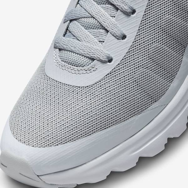 Men's Nike Air Max Invigor Trainers Grey / White | NK352ZPH