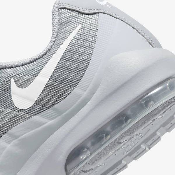 Men's Nike Air Max Invigor Trainers Grey / White | NK352ZPH