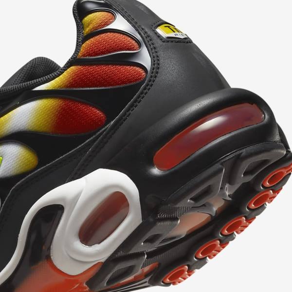 Men's Nike Air Max Plus Trainers Orange / Gold / Black | NK376QHJ