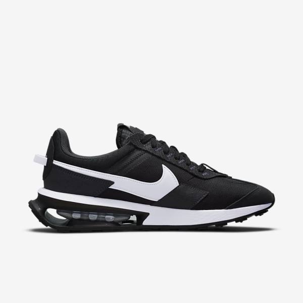 Men's Nike Air Max Pre-Day Trainers Black / Dark Grey / White | NK190YEO