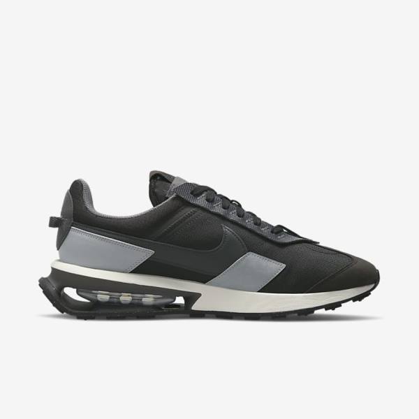 Men's Nike Air Max Pre-Day Trainers Black / Grey / Dark Grey | NK208OYJ