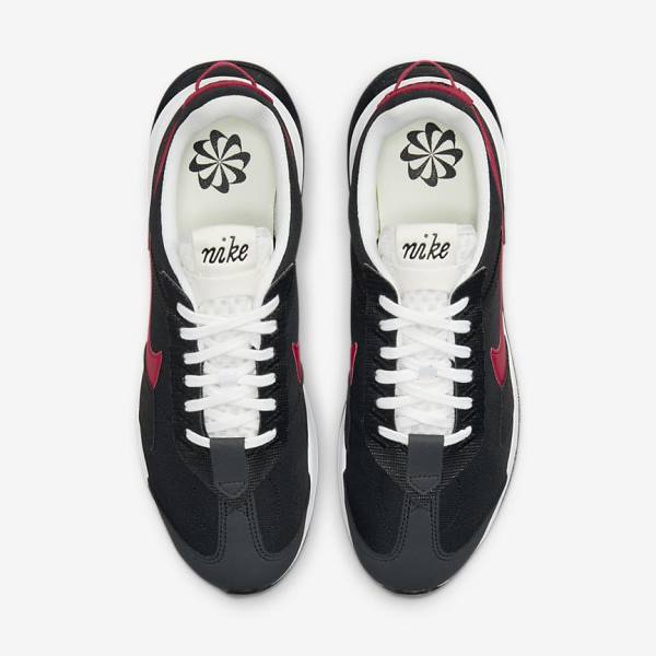 Men's Nike Air Max Pre-Day Trainers Black / White / Red | NK865DCN