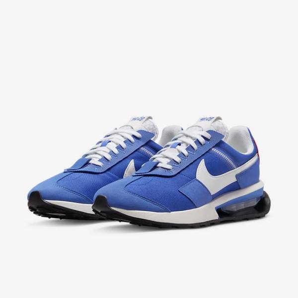 Men's Nike Air Max Pre-Day Trainers Royal / Red / Blue / White | NK238EBK