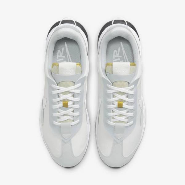 Men's Nike Air Max Pre-Day Trainers White / Platinum / Grey / White | NK841LOE