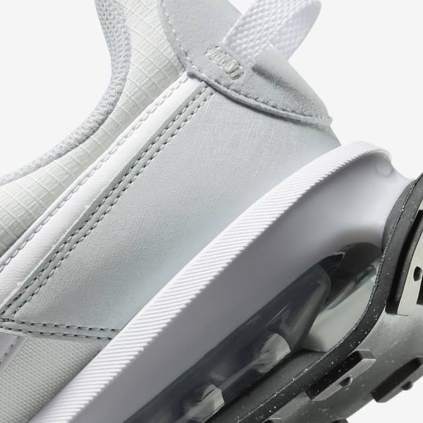 Men's Nike Air Max Pre-Day Trainers White / Platinum / Grey / White | NK841LOE