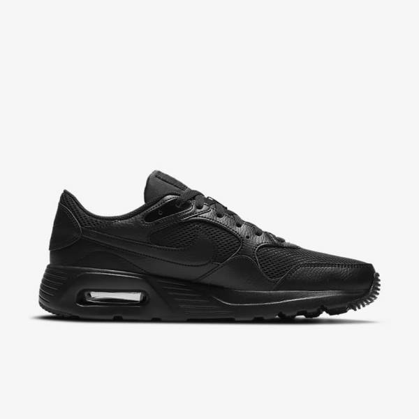 Men's Nike Air Max SC Trainers Black | NK652DLN