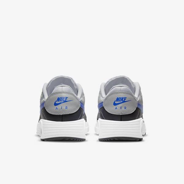 Men's Nike Air Max SC Trainers Light Grey / Dark Grey / White / Royal | NK615EWX