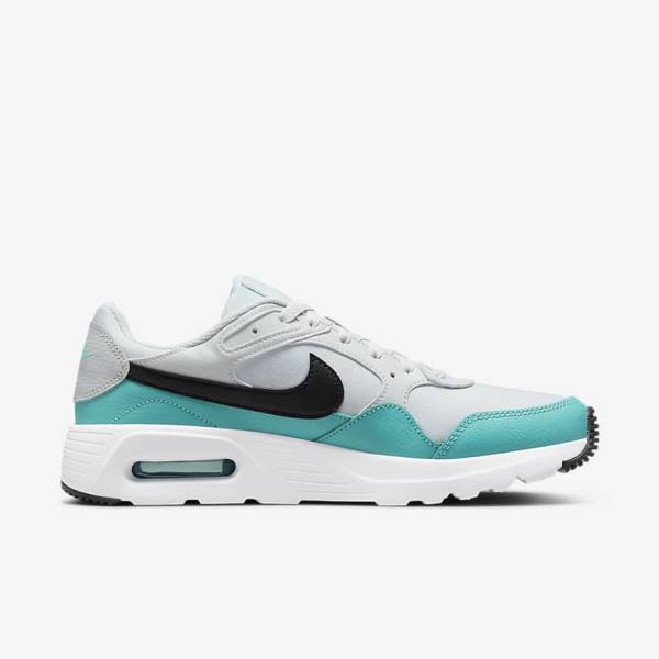 Men's Nike Air Max SC Trainers Turquoise / White / Black | NK517QEL