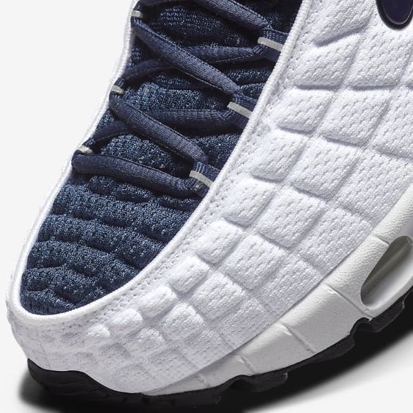 Men's Nike Air Max Tailwind V SP Trainers White / Navy / Black / Navy | NK940BGP