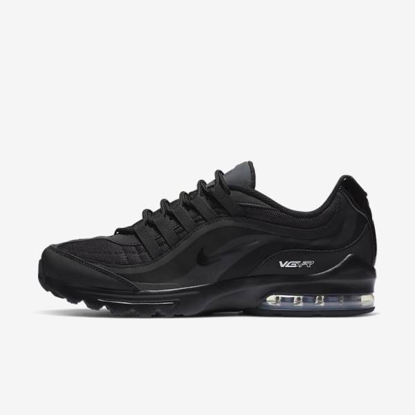 Men\'s Nike Air Max VG-R Trainers Black / Dark Grey | NK109HKX