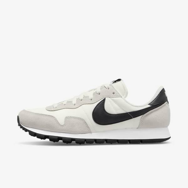 Men\'s Nike Air Pegasus 83 Trainers White / Black | NK690BEM