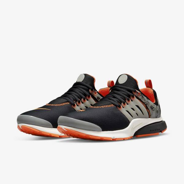 Men's Nike Air Presto Premium Trainers Black | NK469SWK