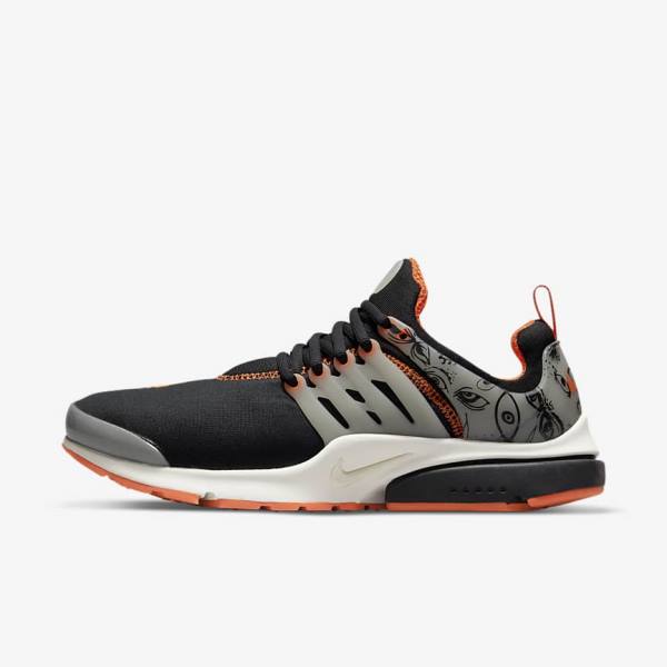 Men\'s Nike Air Presto Premium Trainers Black | NK469SWK