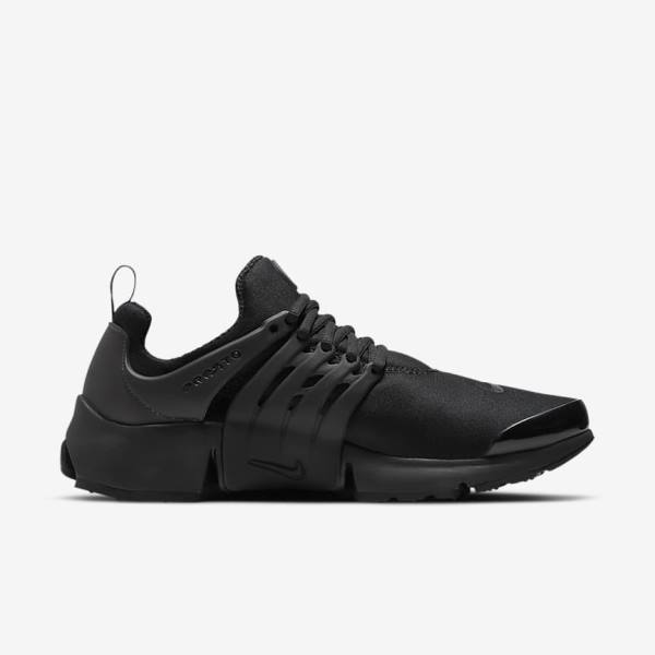 Men's Nike Air Presto Trainers Black | NK392AEM