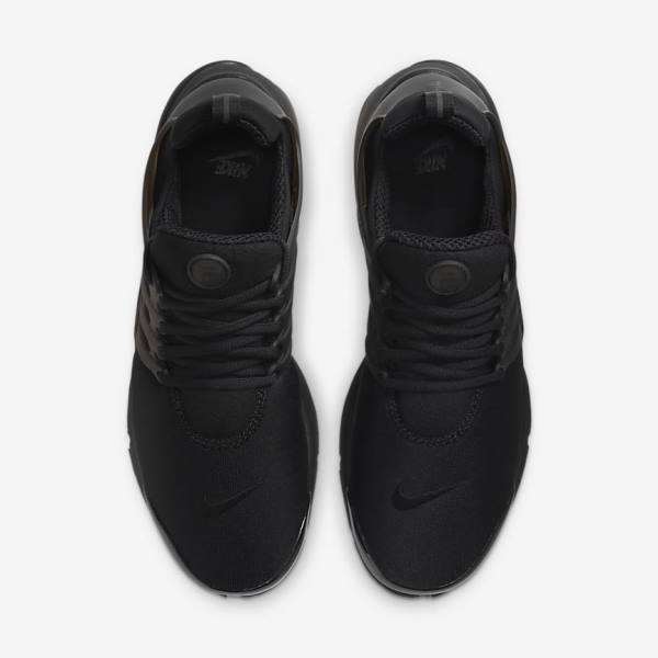 Men's Nike Air Presto Trainers Black | NK392AEM