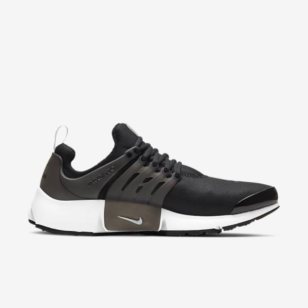 Men's Nike Air Presto Trainers Black / White | NK935THM