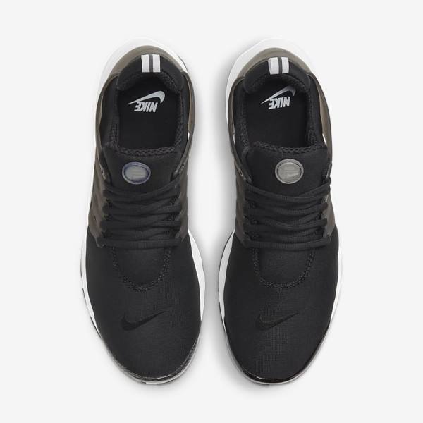 Men's Nike Air Presto Trainers Black / White | NK935THM