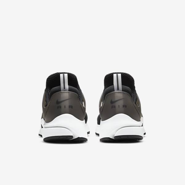 Men's Nike Air Presto Trainers Black / White | NK935THM