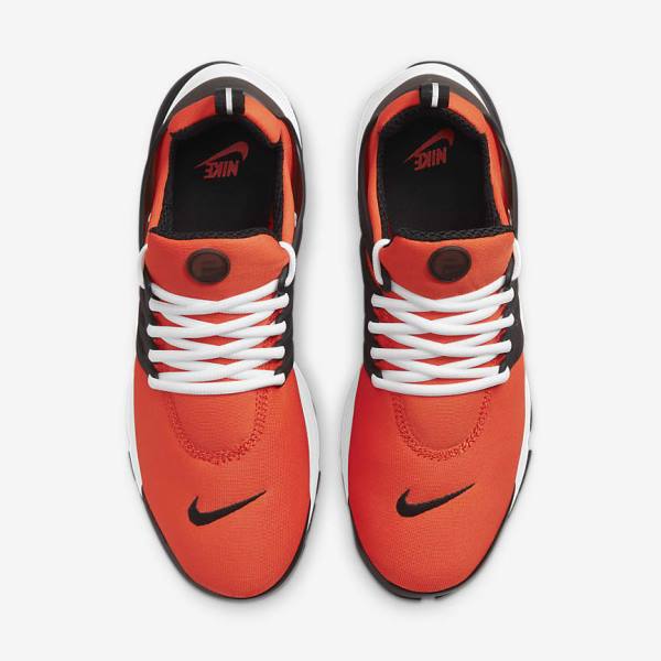 Men's Nike Air Presto Trainers Orange / White / Black | NK684NRB