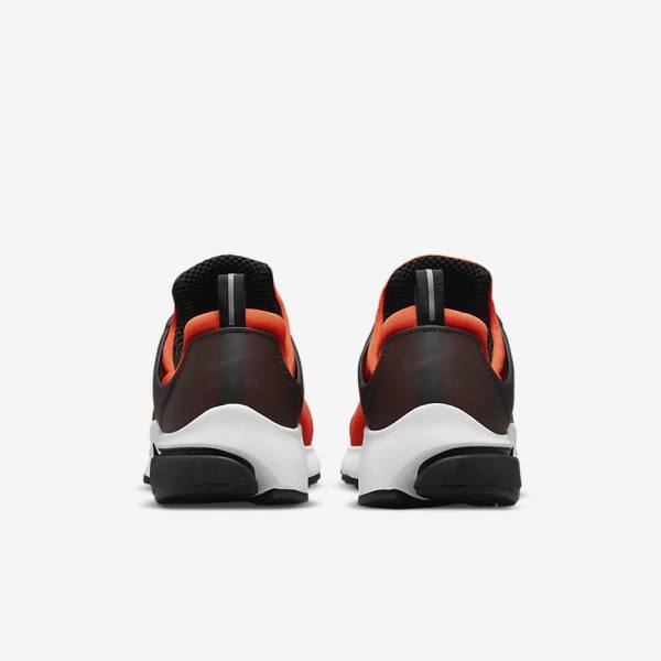 Men's Nike Air Presto Trainers Orange / White / Black | NK684NRB